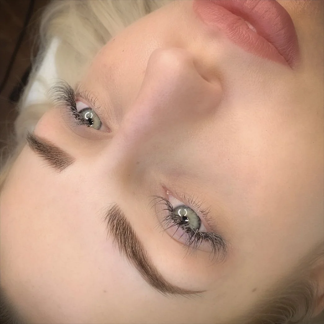 Healed brows