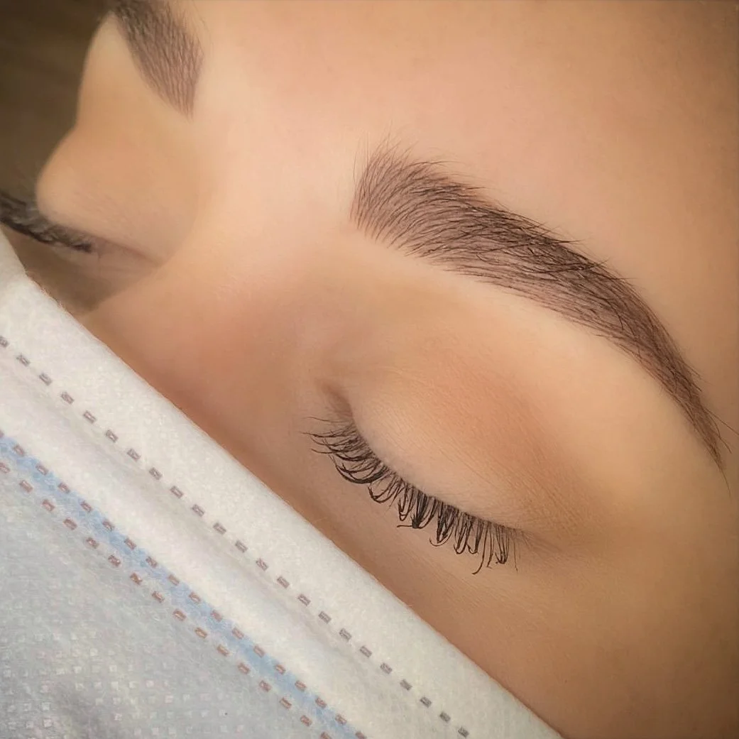 Healed brows