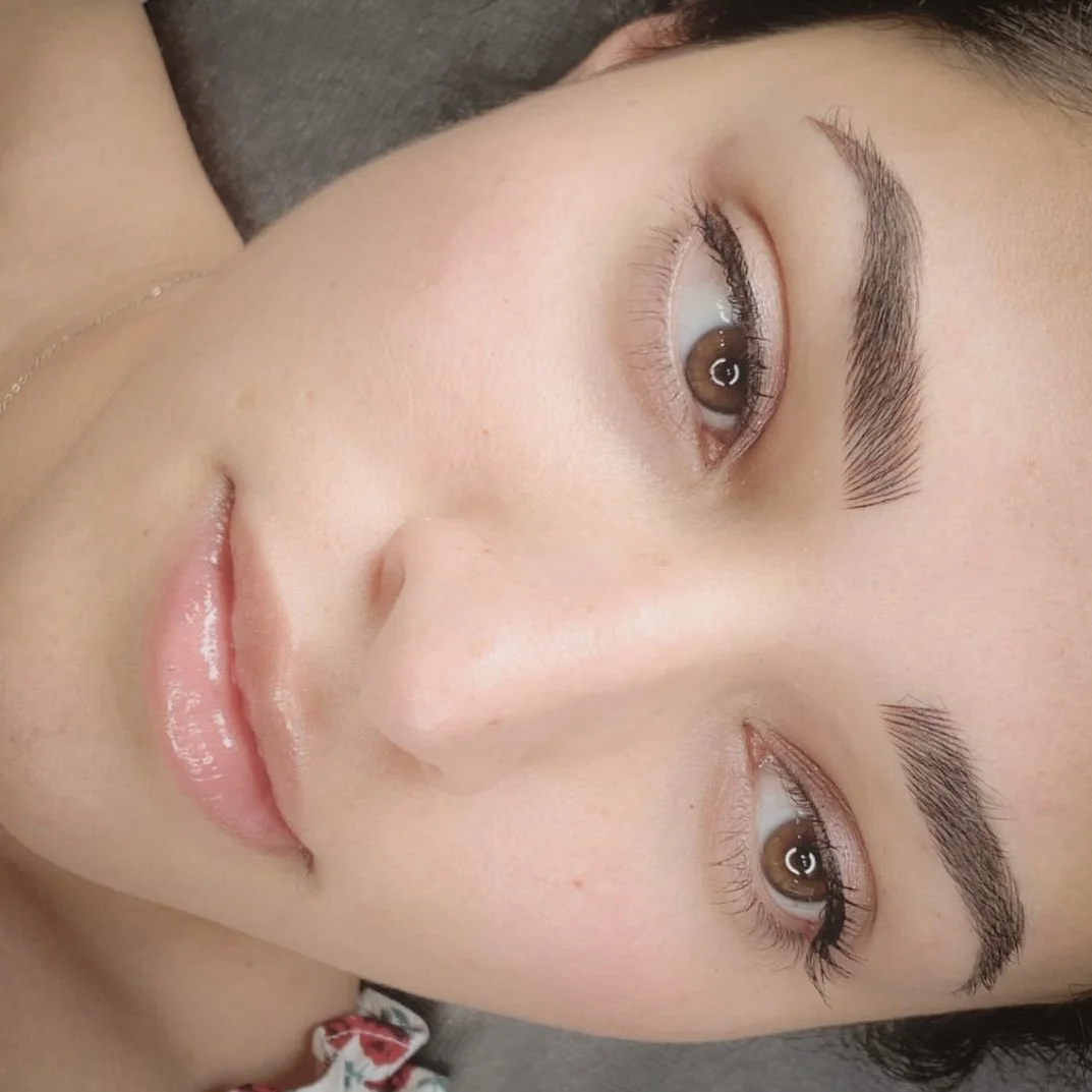 Healed brows