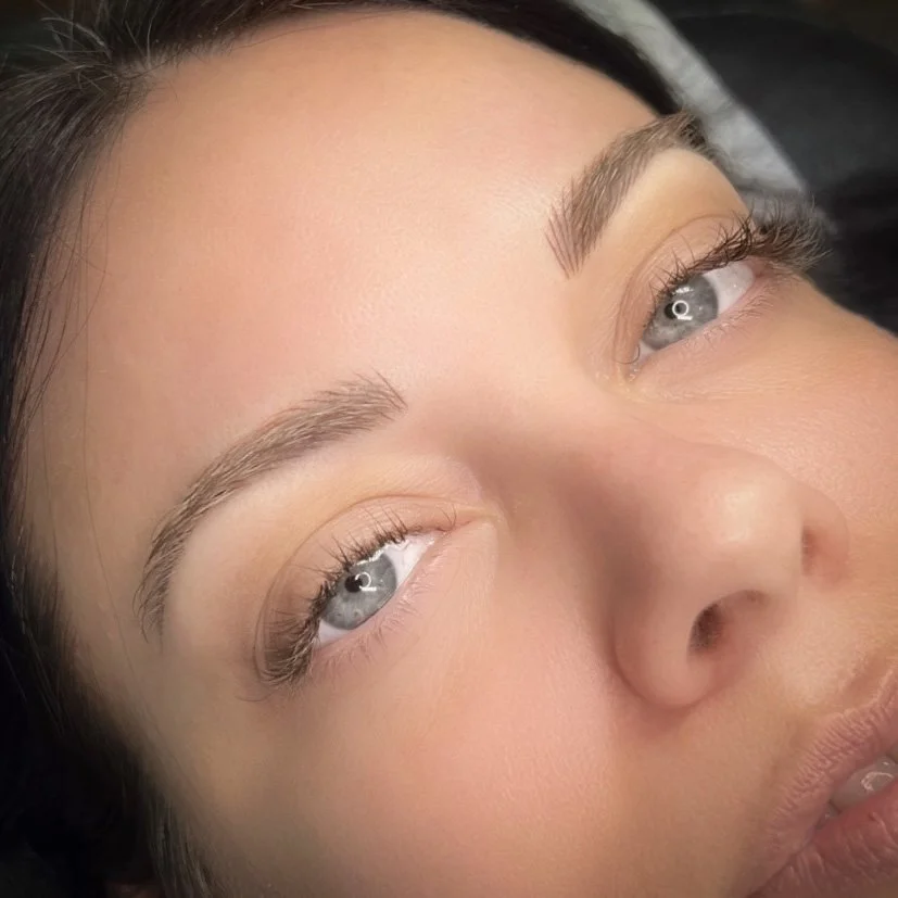 Healed brows