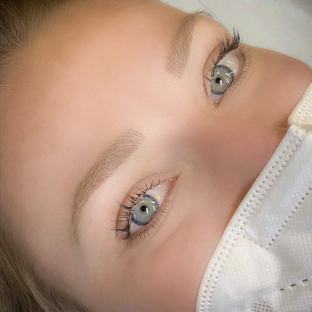 Healed brows