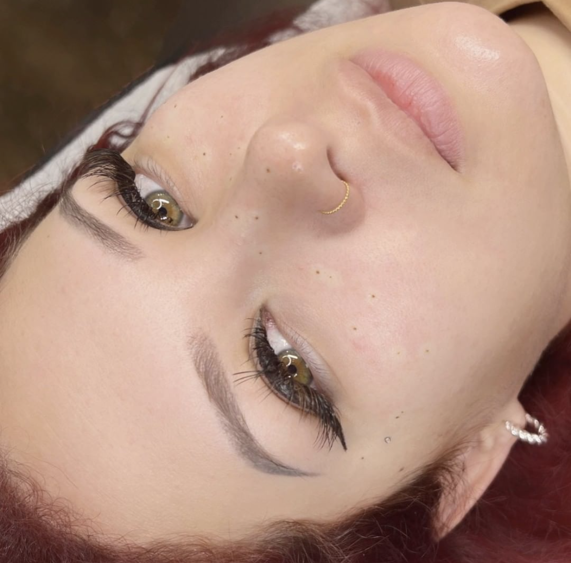 Faux freckles result